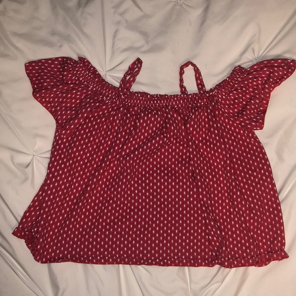 Gymboree cold shoulder swing top shirt, size 10-12
